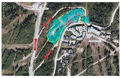 Nakoma Real Estate Map for Ski Access